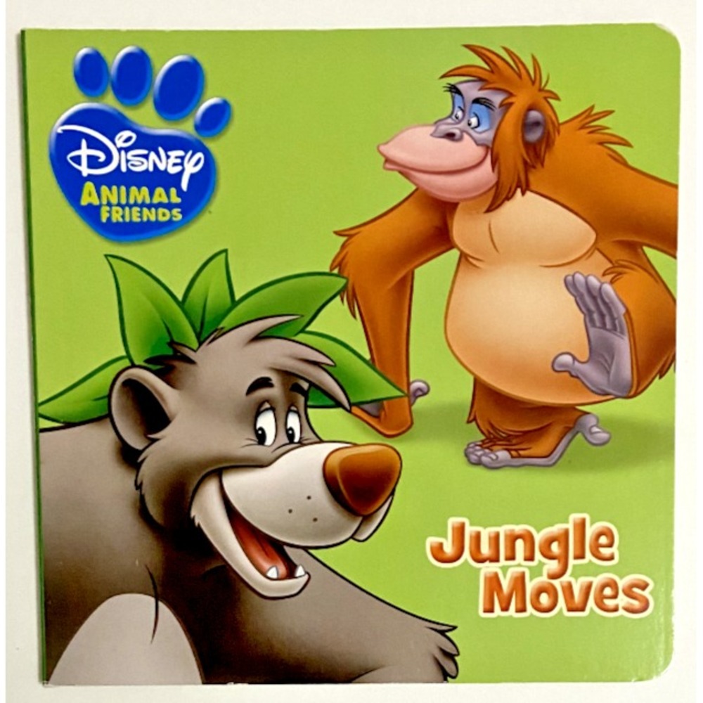 Disney‎ 2010 Animal Friends JUNGLE MOVES Board Book